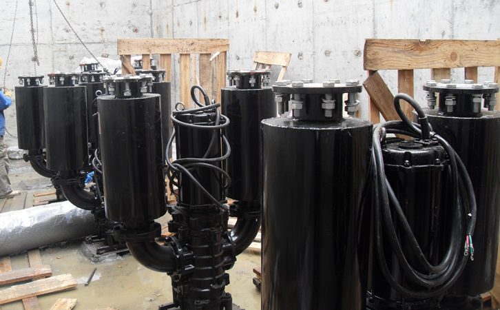 瑞柘沉水風機安裝現場 瑞柘沉水風機安裝現場